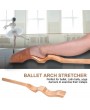 Wooden Ballet Dance Foot Stretch Stretcher Arch Enhancer with Elastic Band