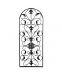 [US-W]41.5" Semi-Circular Retro Decorative Spanish Arch Wall Art Victorian Style Iron Ornament