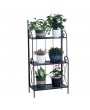 Metal Foldable 3-Tier Plant & Home Décor Display Stand Rack / Book Shelf