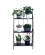 Metal Foldable 3-Tier Plant & Home Décor Display Stand Rack / Book Shelf